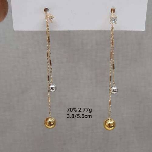 10 Model Anting Emas Putih Info Duwit