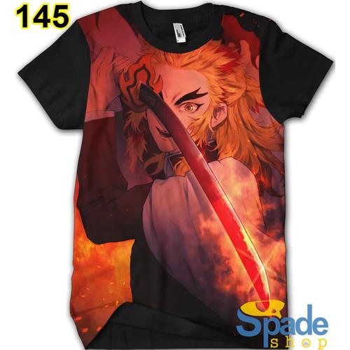 Jual kaos kimetsu no yaiba rengoku kyojuro pilar api - XL - Kota ...