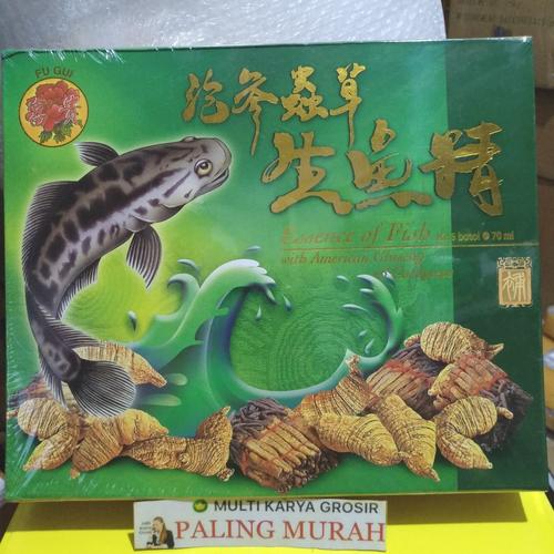 Foto Produk Essence Of Fish With American Ginseng-Cordyceps Sari Pati Ikan Gabus dari MULTI KARYA GROSIR