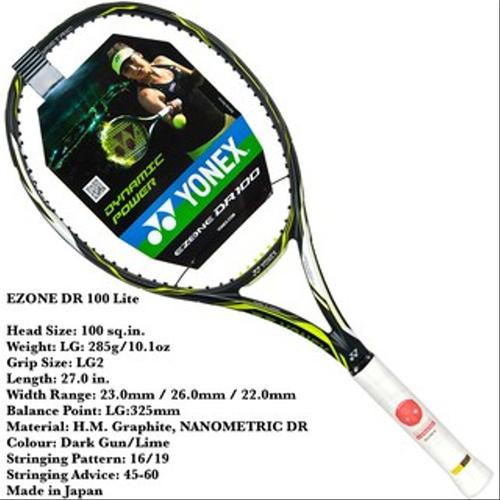yonex ezone dr 98 string pattern