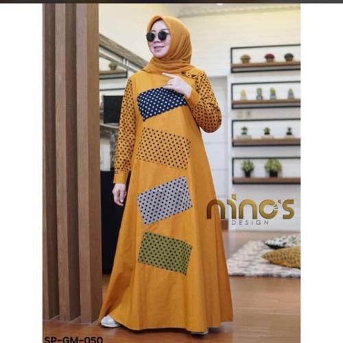 Jual Termurah New Model Gamis Original Ninos Design Gamis Ninos Grosir Tana Jakarta Pusat Neo Fashion Style Girly Tokopedia