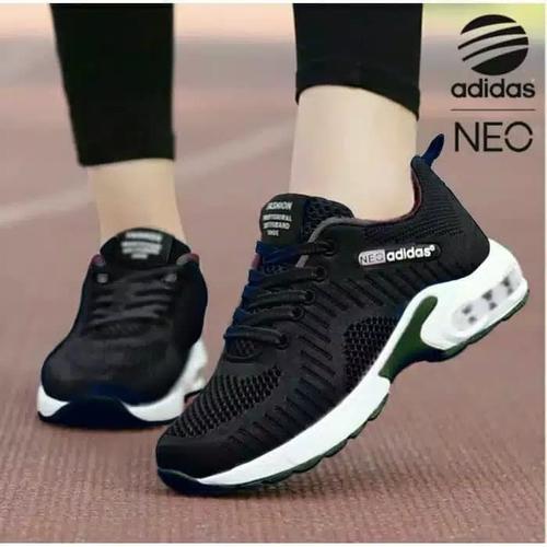 Foto Produk sepatu sneaker kets wanita adidas hitam sport ready no 37 38 39 40 dari MALKAN STORE