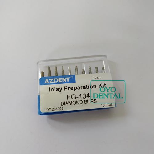Jual dental diamond bur preparasi inlay crown kit set Kab. Bogor Oyo Dental Tokopedia