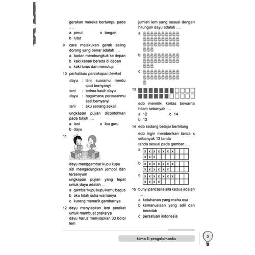 Jual Buku Saku Pramuka Buku Latihan Soal Tematik Sd Kelas 1 Semester Genap Jakarta Barat Putrihutapea Tokopedia