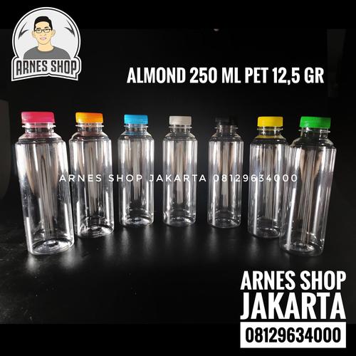 Foto Produk Botol Plastik Almond 250 ml SN PET dari Arnes Shop Jakarta