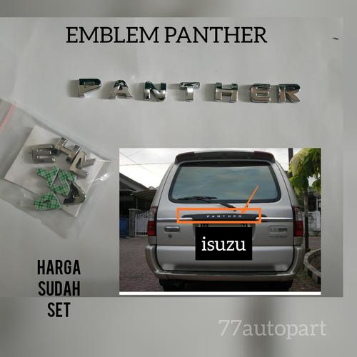 Gambar Emblem panther new belakang dari 77autopart Jakarta Pusat Tokopedia