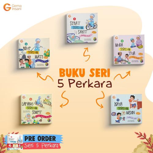 Foto Produk Buku Cerita Anak Islam Seri 5 Perkara dari bukulaku.id