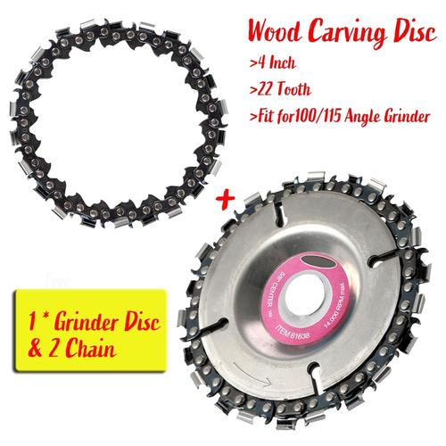 Jual 22 Tooth Grinder Chain Disc Wood 