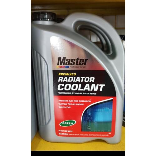 Foto Produk Air Radiator Coolant Master Premixed Green 4 lt -63773 dari Jasutra motor