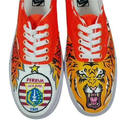 VANS AUTHENTIC SEPATU VANS SEPATU PERSIJA VANS CUSTOM PERSIJA di  Inuxstore Tokopedia