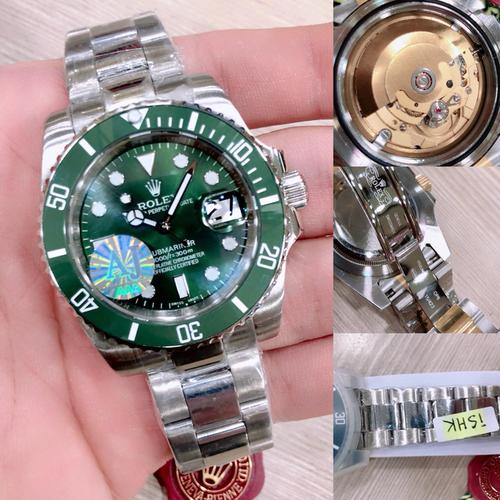 Jual Jam Tangan Pria ROLEX ® Submariner HULK SILVER Steel SWISS ETA -  Jakarta Selatan - Time Arloji Center | Tokopedia