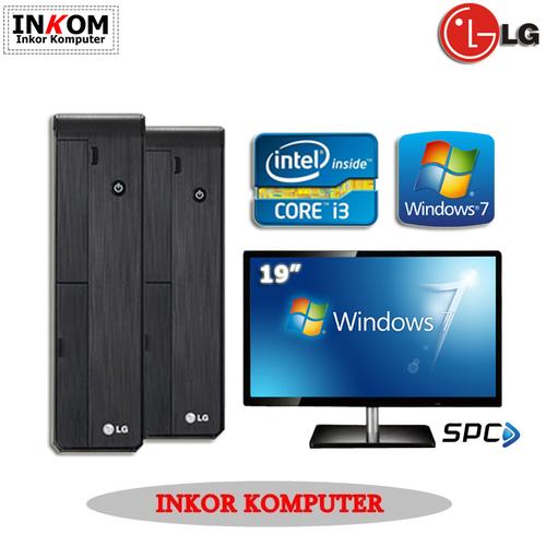 PC Komputer Built up LG Slim i3 WIndows ORI di Inkor Komputer Tokopedia