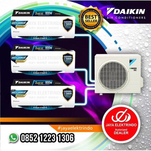 Jual Ac Daikin Multi S 3 Koneksi Mkc 50 Svm 1pk 1pk 1pk Kota Bekasi Jayaelektrindo 
