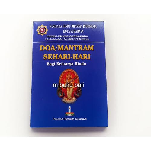 Jual Buku Agama Hindu Doa Mantra Sehari Hari Bagi Keluarga Hindu Jakarta Utara Wahyusaragih Tokopedia