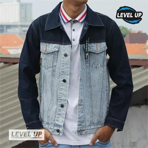 Jual Jaket Jeans Pria Denim Premium 