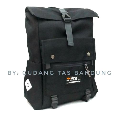 Foto Produk Ransel Premiun-Tas sekolah-tas backpack - Hitam dari gudang tas 1000