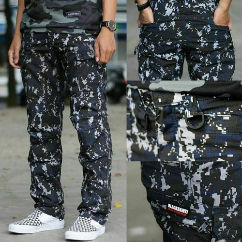 Foto Produk Celana blackhawk loreng / celana panjang pria / celana cargo loreng dari Arul army