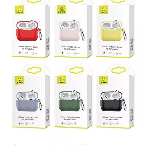 Foto Produk AIRPOD PRO AIRPODS PRO SILICONE CASE CASING SLIM COVER USAMS ORIGINAL dari SmartBuy-Mart