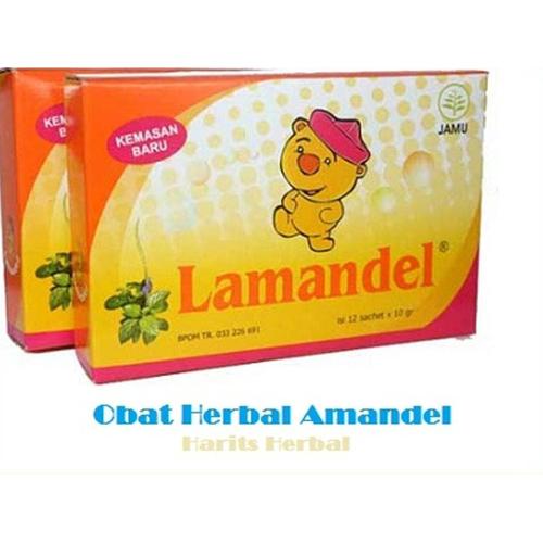 Jual Lamandel Obat Herbal Amandel Kemasan Dus Sachet Jakarta Timur Mutiara Market 1 Tokopedia