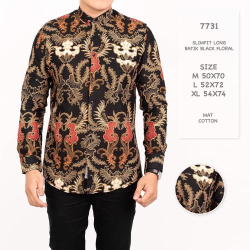 Jual 7731 Baju Batik Kondangan Warna Hitam Motif Gold Slimfit Long Black M Jakarta Selatan Baju Boutiquepria Tokopedia