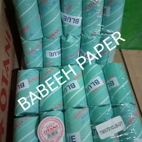 Foto Produk Kertas Struk Thermal Otani 57x31 / 57 x 30 Blue isi 10 Roll dari Babeeh Paper