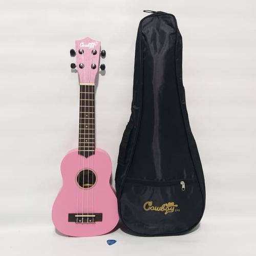 Foto Produk Ukulele Cowboy Sopran Sopran Warna Pink Original dari vero music store