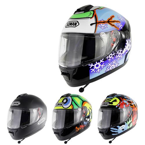 Jual Soman SM962 DOT Motorcycle Helmet 