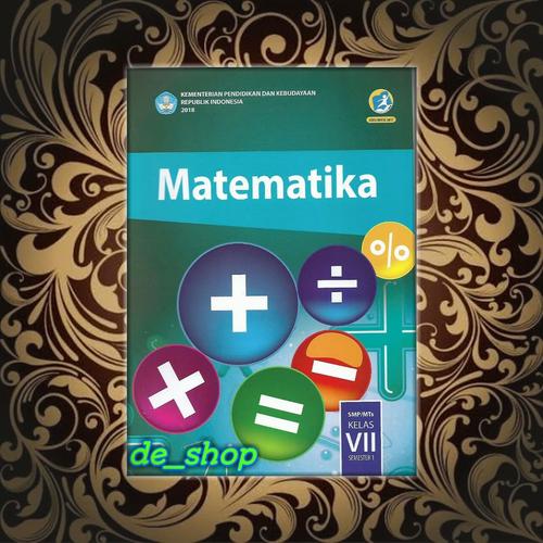 Foto Produk Buku Matematika Kelas 7 semester 1 dari De__shop