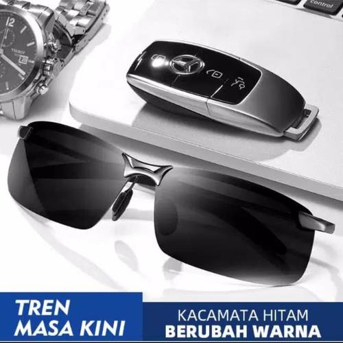 Foto Produk Kacamata Pria Wanita Berubah Warna Anti UV Polarized dari Laju Bersama