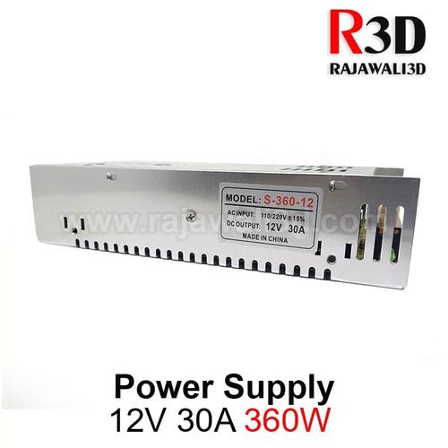 Jual Power Supply Switching 12v 30A 360w S-360-12 Alumunium - Kab
