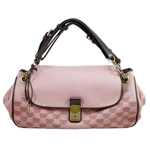 Gambar Bottega Veneta Butterfly Canvas Bag in Pink I184 dari SECOND CHANCE Jakarta Pusat Tokopedia