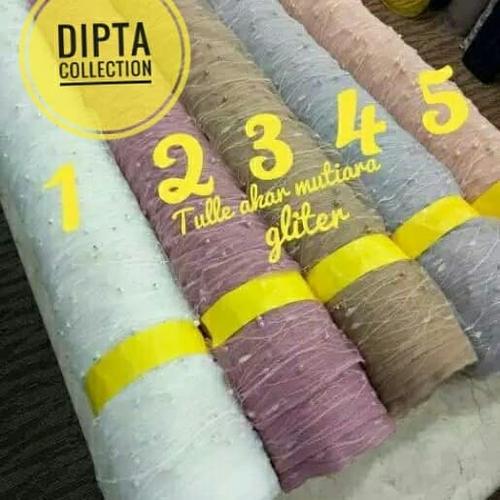 Foto Produk tile akar mutiara gliter.. kain baru harga obral dari dipta colection