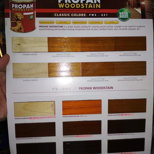 Jual pws 631 Propan wood stain / cat pewarna kayu clear doff Kota