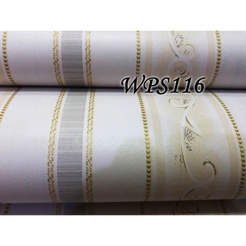 Jual GEN WPS116 CREAM N LINE VECTOR WALPAPER DINDING WALLPAPER STICKER