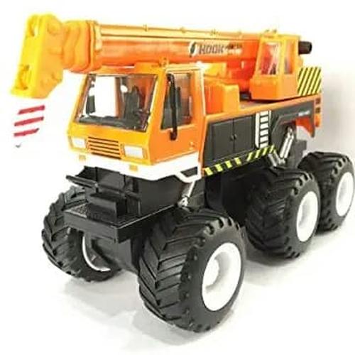 Gambar Maisto Builder Zone Quarry Monsters Crane Orange 20cm dari KlinikRobot Kota Tangerang Tokopedia