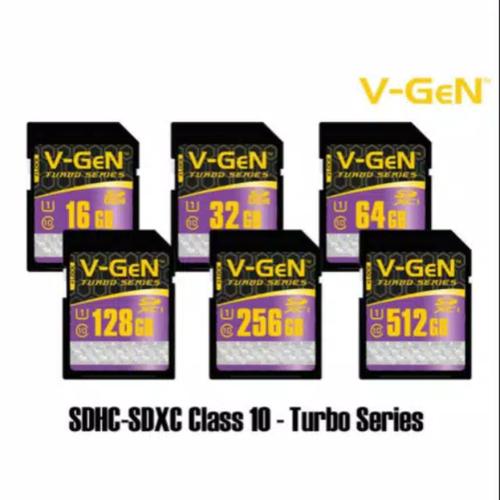 Foto Produk V-Gen Memory sd card SDHC V-Gen 32gb class 10 turbo camera kamera dari Gold bali