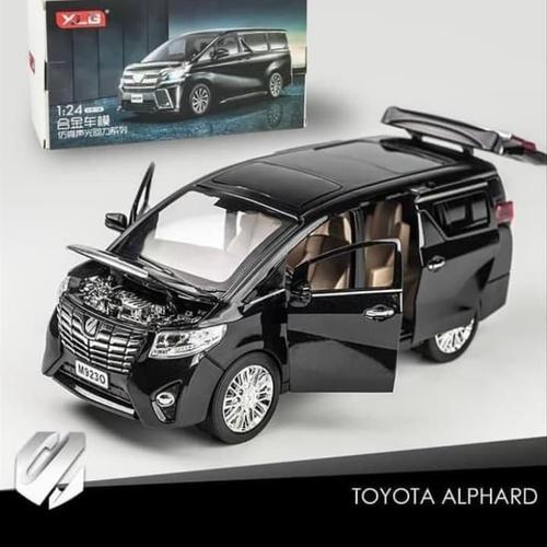 Foto Produk Diecast mobil Toyota Alphard Vellfire 1/24 metal besi mainan anak dari jirolu_toys