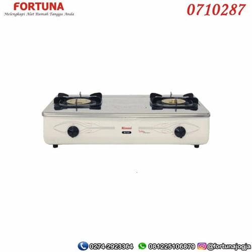 Promo Kompor Gas Rinnai Ri 712 T Kompor Gas 2 Tungku Kota Yogyakarta Fortuna Houseware Jogja Tokopedia