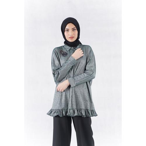 Foto Produk Silver All The Glitters Tunic - , Busana Muslim dari #MARKAMARIE