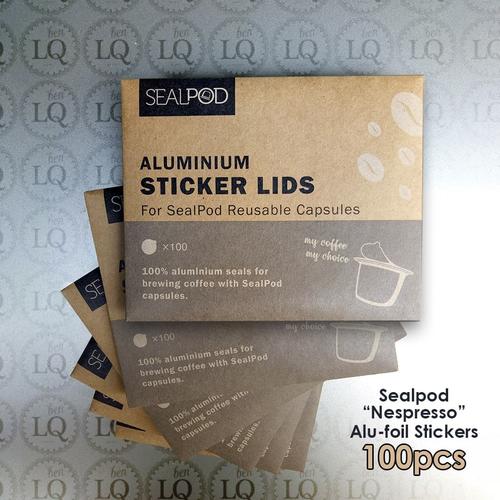 Jual SealPod Nespresso Aluminum Sticker Lids Kota Malang Ben LQ