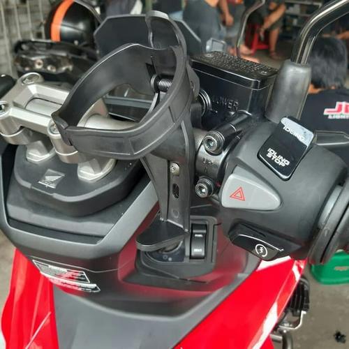 Foto Produk Holder tempat Botol air minum ADV PCX VIXION CB150 dll dari cip motor