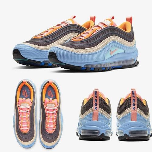 air max 97 corduroy light blue
