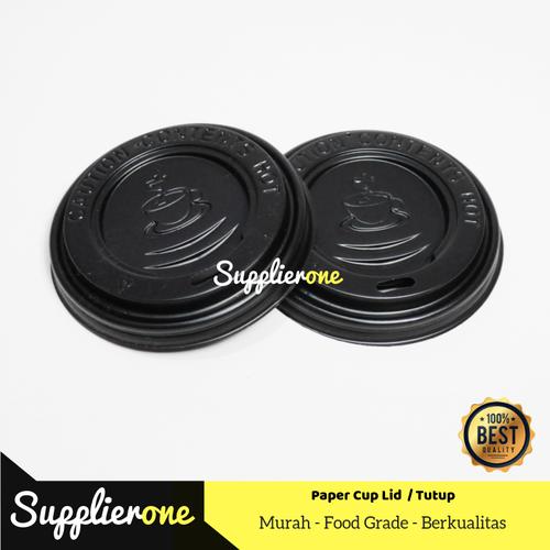 Jual Tutup Paper Cup 8 oz , Lid Paper Cup, Tutup Gelas Coffe Termurah ...