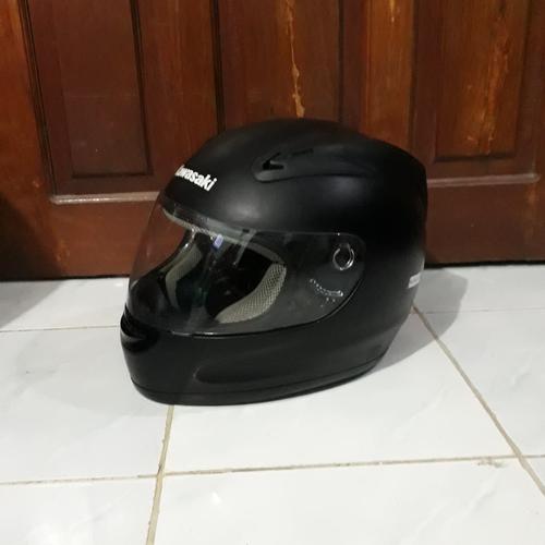 Jual HELM Kawasaki Ninja Black Doff - Kota Madiun - Signora Helm