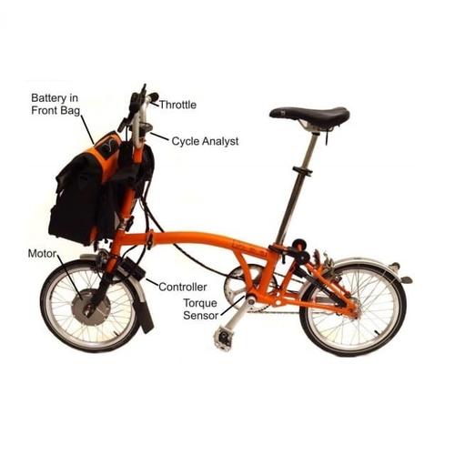 Jual Brompton Electric Kit 10.4 AH Jakarta Utara ScootIndonesia