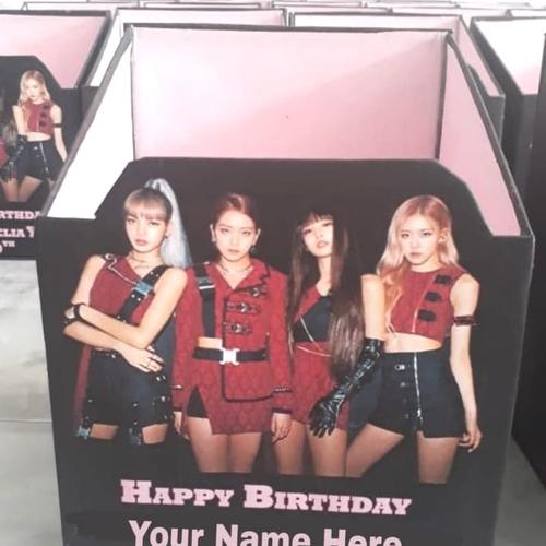 Foto Produk storage merchandise black pink / birthday hampers / Manyue / souvenir dari Kemanggisan Store