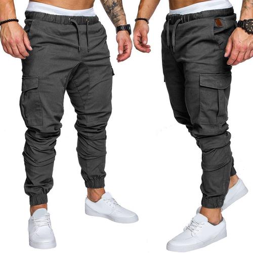 Jual [IMPORT] Men Cargo Pants Slim Fit 