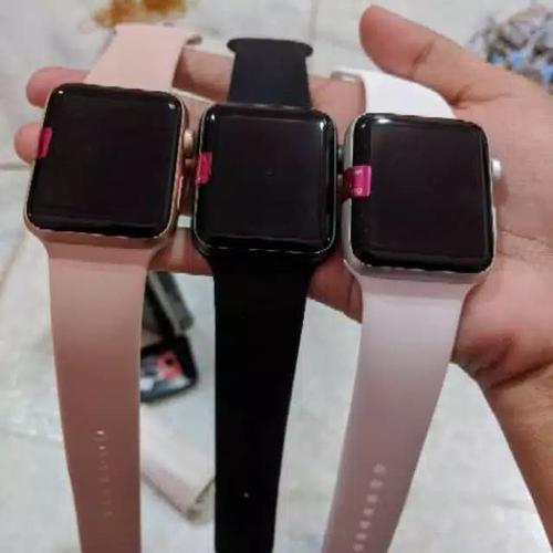 Jual Apple Watch Iwatch 7000 Series / Gen 1 42mm Second Fullset OEM - Hitam  - Jakarta Barat - abieshopline | Tokopedia