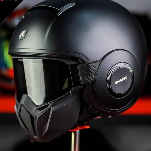 Jual Helm Shark Raw Street Drak Black 