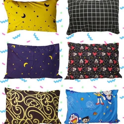 Foto Produk sarung bantal murah - Sabit Navy dari sprei homemade bandung